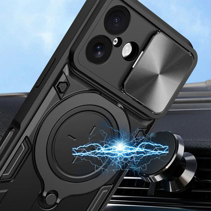 Etui til Apple iPhone 17, Techsuit, CamGuard Pro, Sort