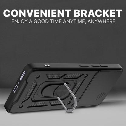 Etui til Apple iPhone 17, Techsuit, CamShield, Sort