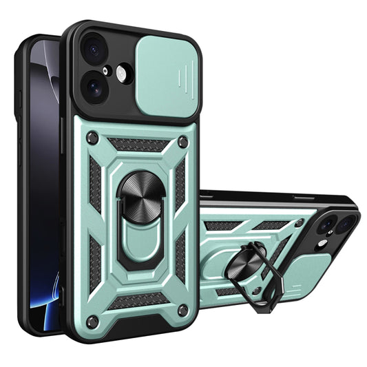Etui til Apple iPhone 17, Techsuit, CamShield, Grøn