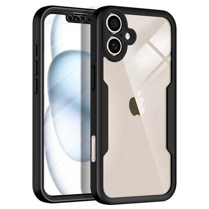 Etui til Apple iPhone 17, Techsuit, ColorVerse 360, Sort