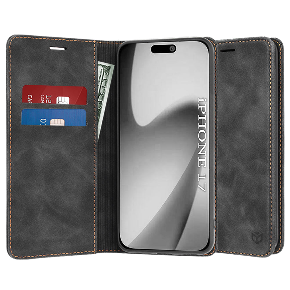 Etui til Apple iPhone 17, Techsuit, Confy, Sort