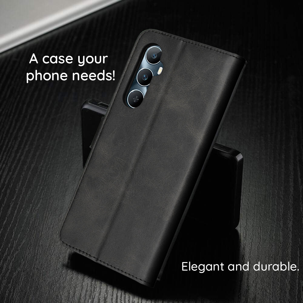 Etui til Apple iPhone 17, Techsuit, Diary Book, Sort