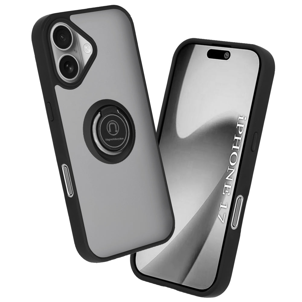 Etui til Apple iPhone 17, Techsuit, Glinth, Sort