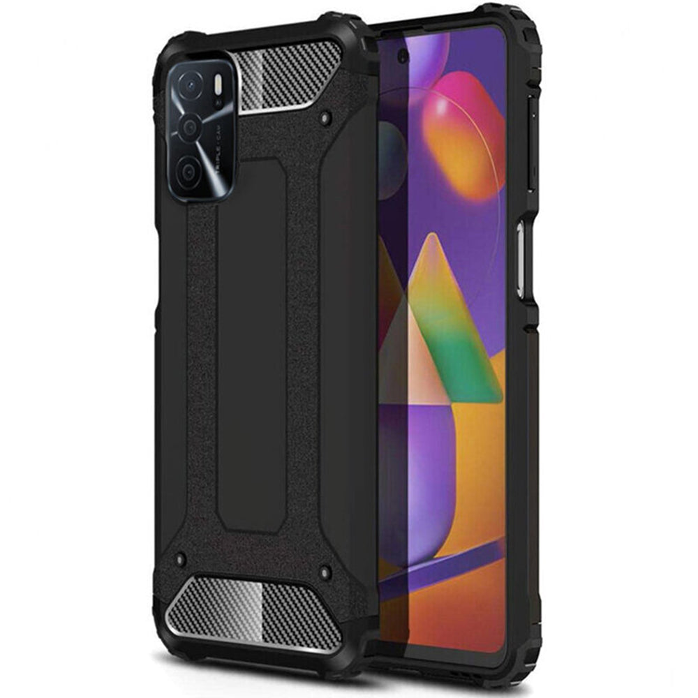 Etui til Apple iPhone 17, Techsuit, Hybrid Armor, Sort