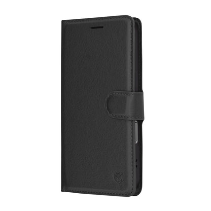 Etui til Apple iPhone 17, Techsuit, Leather Folio, Sort