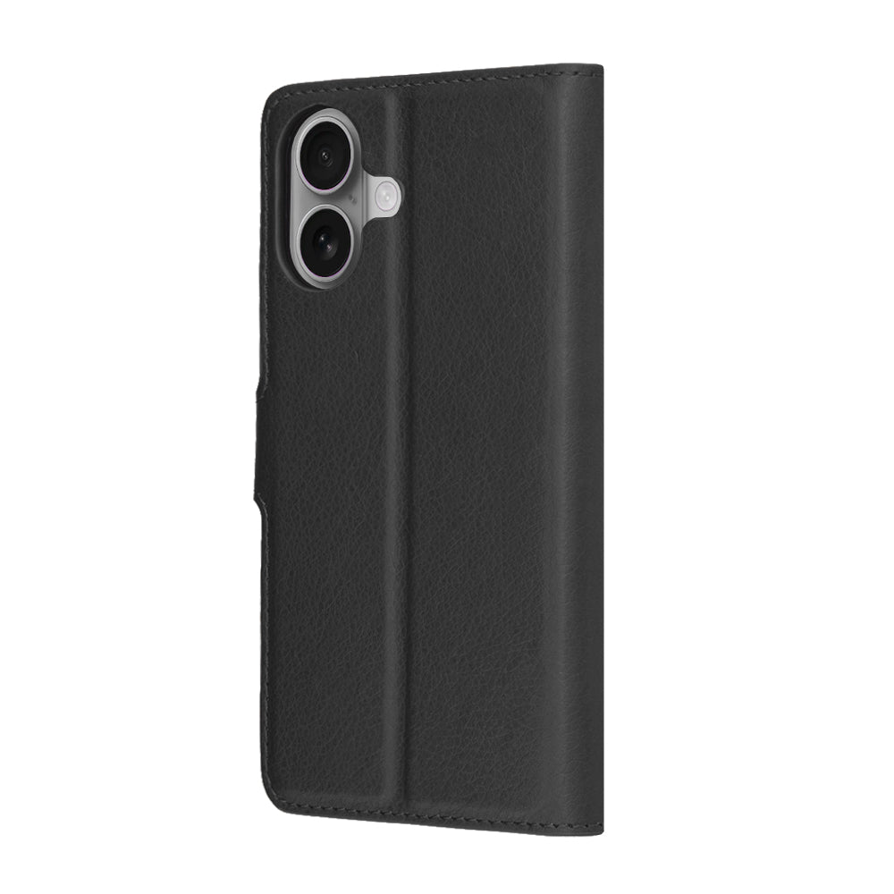 Etui til Apple iPhone 17, Techsuit, Leather Folio, Sort