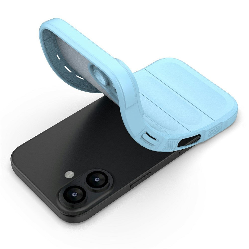Etui til Apple iPhone 17, Techsuit, Magic Shield, Blå