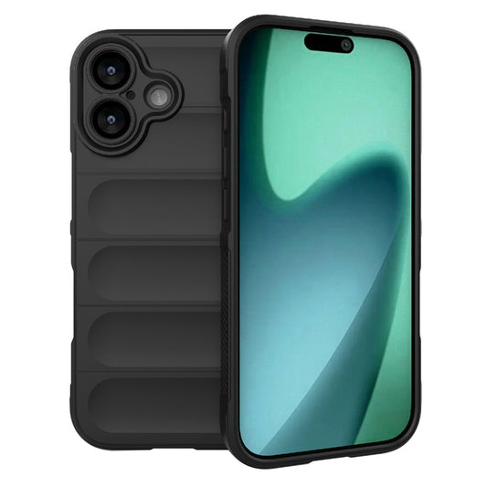Etui til Apple iPhone 17, Techsuit, Magic Shield, Sort