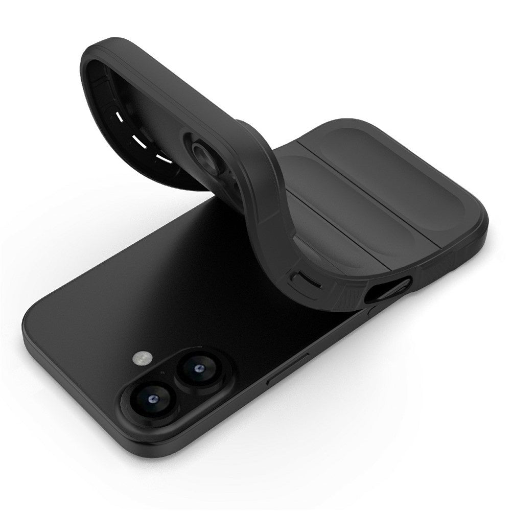 Etui til Apple iPhone 17, Techsuit, Magic Shield, Sort