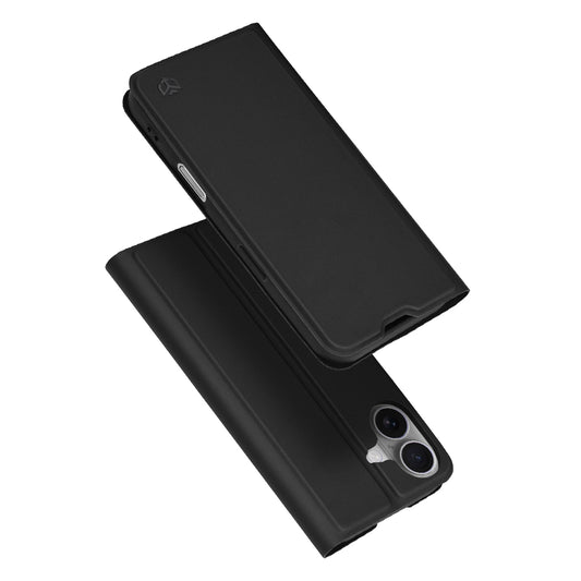 Etui til Apple iPhone 17, Techsuit, Magskin Book, Sort