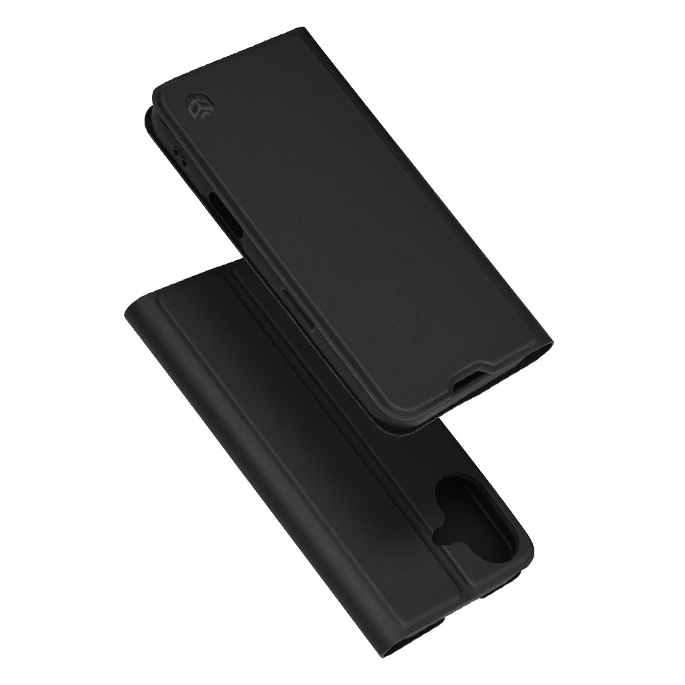 Etui til Apple iPhone 17, Techsuit, Magskin Book, Sort