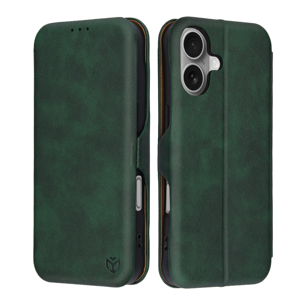 Etui til Apple iPhone 17, Techsuit, Safe Wallet Plus, Grøn