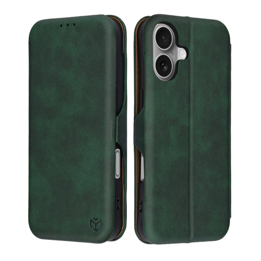 Etui til Apple iPhone 17, Techsuit, Safe Wallet Plus, Grøn