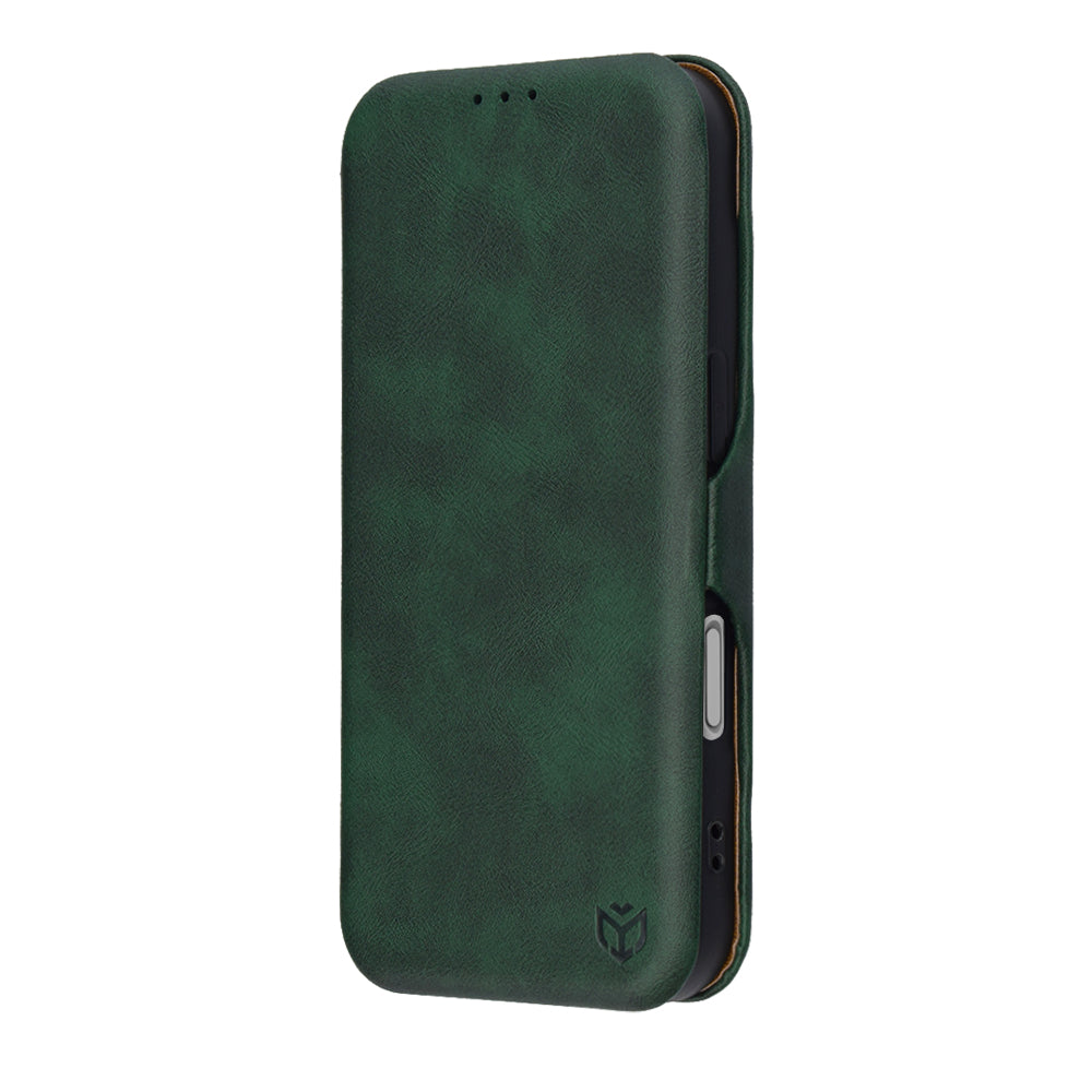 Etui til Apple iPhone 17, Techsuit, Safe Wallet Plus, Grøn