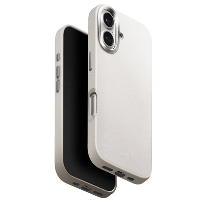 Etui til Apple iPhone 17, UNIQ, Lyden Leatherette, Grå