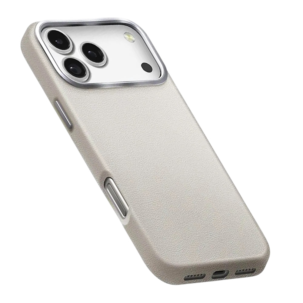 Etui til Apple iPhone 17, UNIQ, Lyden Leatherette, Grå