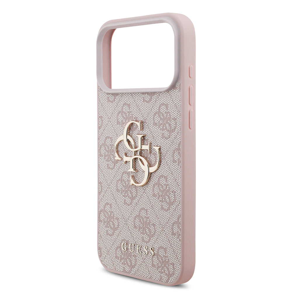 Cover til Apple iPhone 18 Pro / 17 Pro, Guess, 4G Big Logo, Pink
