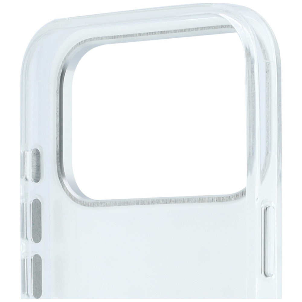 Cover til Apple iPhone 18 Pro / 17 Pro, Karl Lagerfeld, IML Rhinestones og Elektropletteret Logo, Hvid