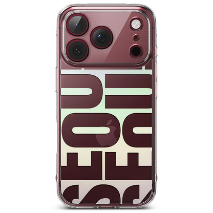 Cover til Apple iPhone 18 Pro / 17 Pro, Ringke, Fusion Seoul, Vinrød