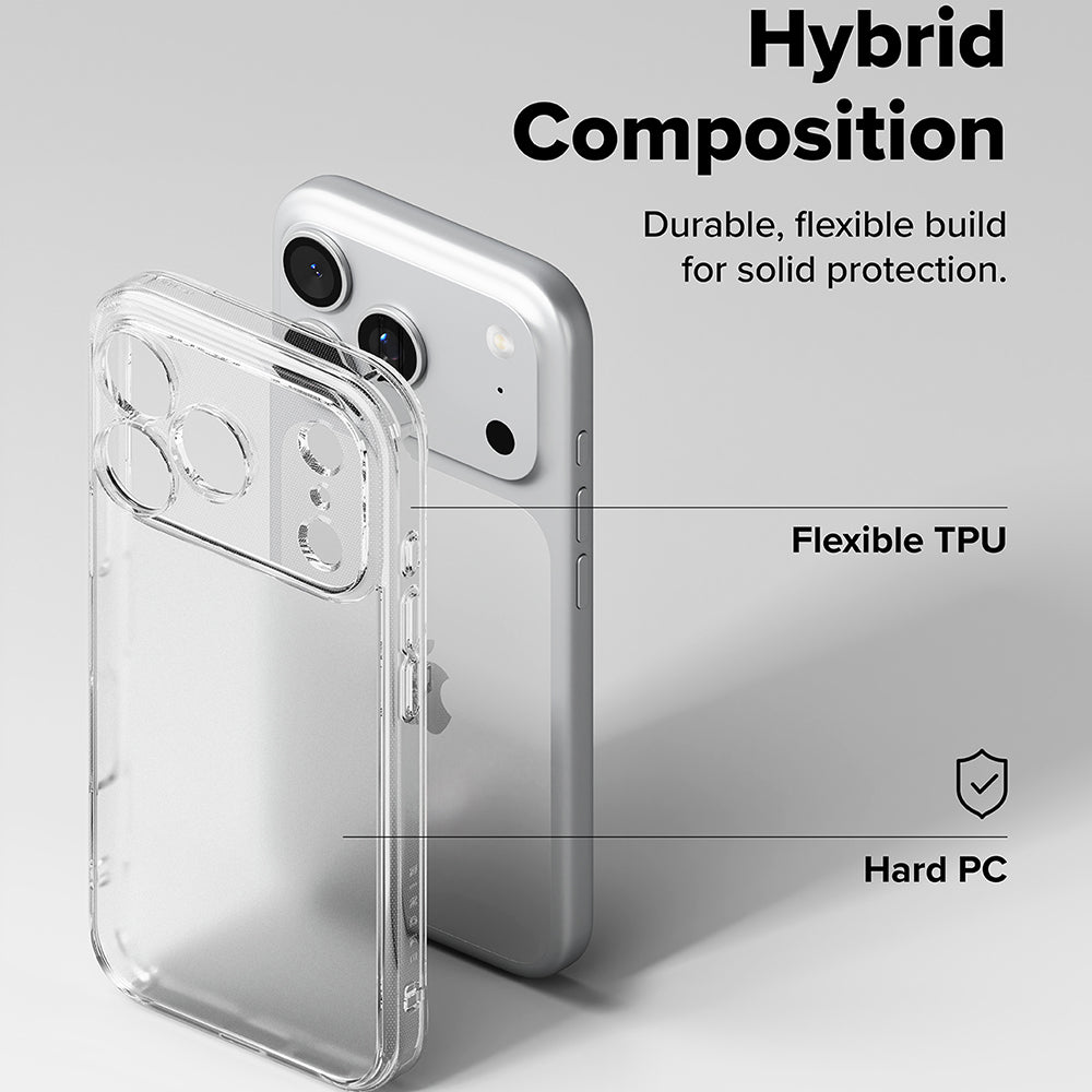 Cover til Apple iPhone 18 Pro / 17 Pro, Ringke, Fusion, Mat Transparent