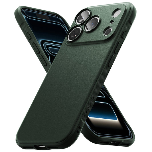 Cover til Apple iPhone 18 Pro / 17 Pro, Ringke, Onyx, Mørkegrøn