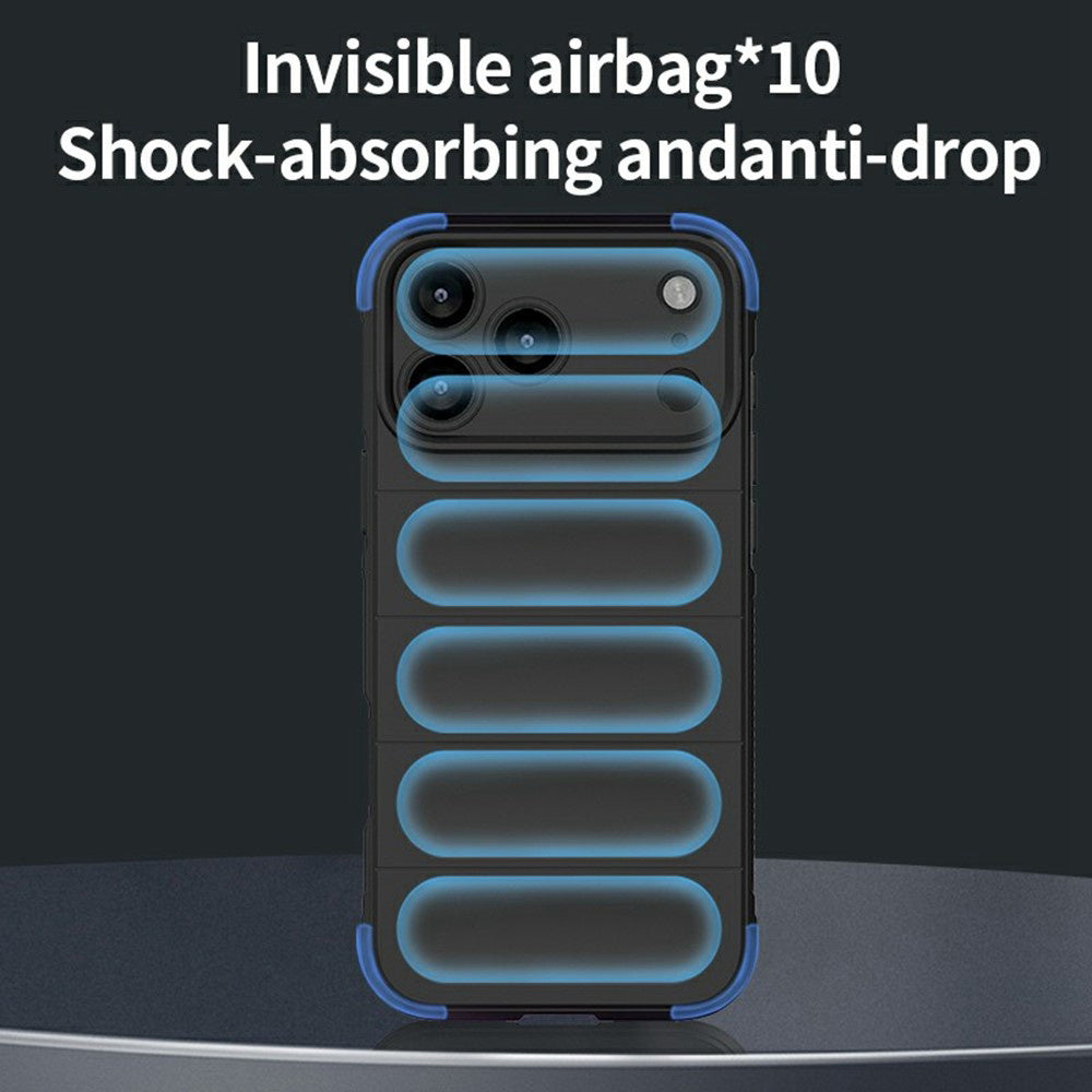 Cover til Apple iPhone 18 Pro / 17 Pro, Techsuit, Magic Shield, Blå