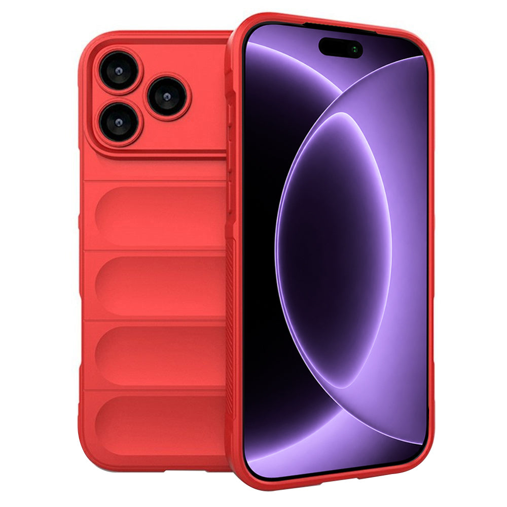 Cover til Apple iPhone 18 Pro / 17 Pro, Techsuit, Magic Shield, Rød
