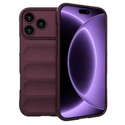 Cover til Apple iPhone 18 Pro / 17 Pro, Techsuit, Magic Shield, Vinrød