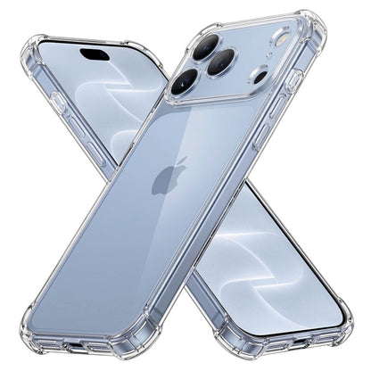 Cover til Apple iPhone 18 Pro / 17 Pro, Techsuit, Stødabsorberende Klar, Transparent