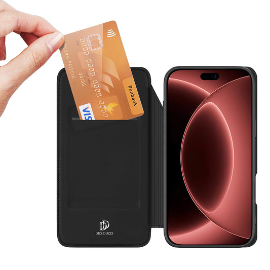 Cover til Apple iPhone 18 Pro Max / 17 Pro Max, DUX DUCIS, Skin Pro, Sort