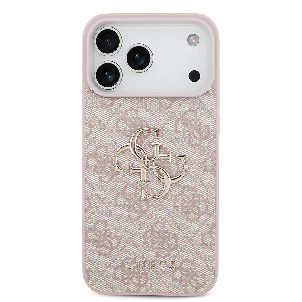 Cover til Apple iPhone 18 Pro Max / 17 Pro Max, Guess, 4G Big Logo, Pink