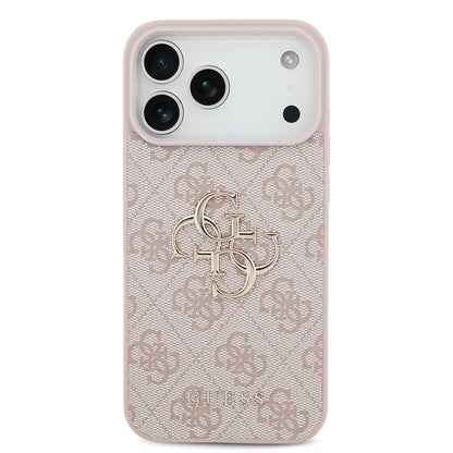 Cover til Apple iPhone 18 Pro Max / 17 Pro Max, Guess, 4G Big Logo, Pink
