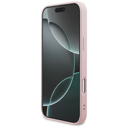 Cover til Apple iPhone 18 Pro Max / 17 Pro Max, Guess, 4G Classic Logo, Pink