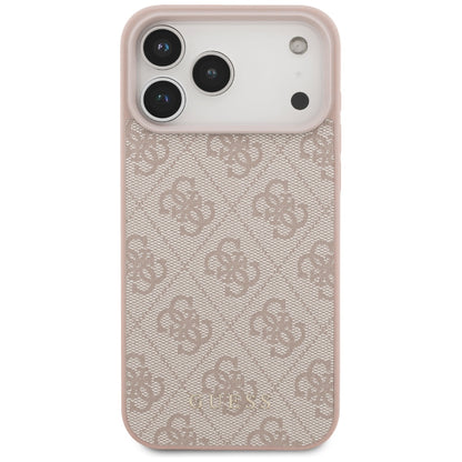 Cover til Apple iPhone 18 Pro Max / 17 Pro Max, Guess, 4G Classic Logo, Pink