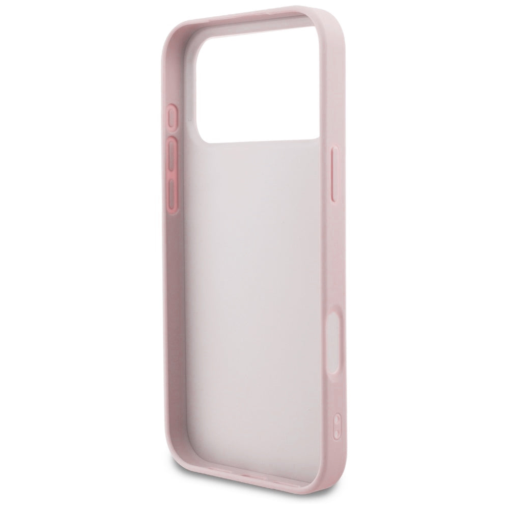 Cover til Apple iPhone 18 Pro Max / 17 Pro Max, Guess, 4G Classic Logo, Pink
