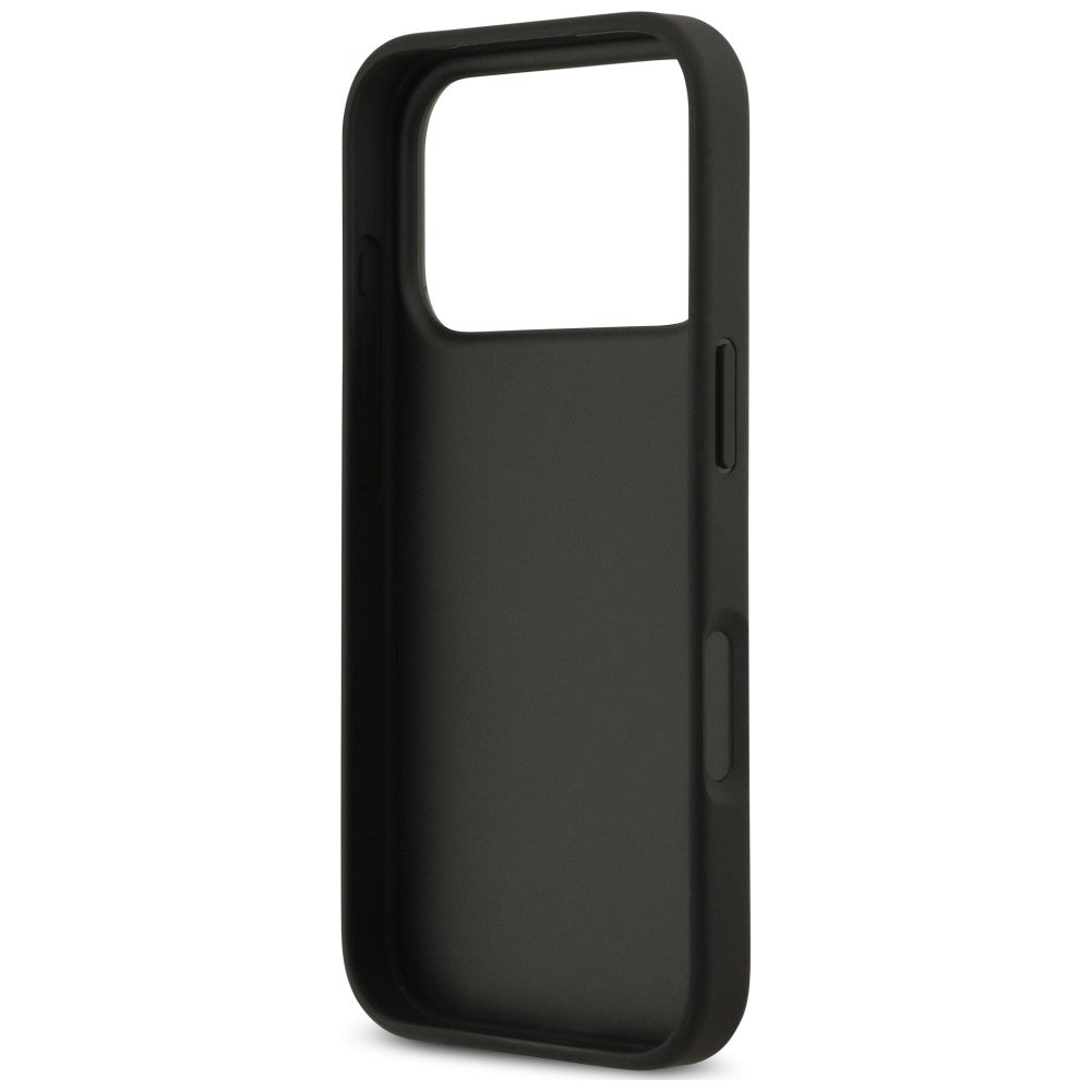 Cover til Apple iPhone 18 Pro Max / 17 Pro Max, Guess, 4G Double Card Triangle, sort