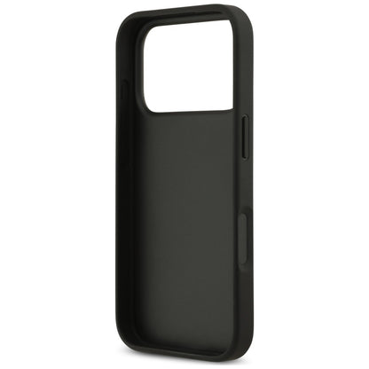 Cover til Apple iPhone 18 Pro Max / 17 Pro Max, Guess, 4G Double Card Triangle, sort