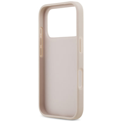 Case for Apple iPhone 18 Pro Max / 17 Pro Max, Guess, 4G Double Card Triangle, Pink
