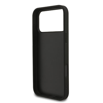 Cover til Apple iPhone 18 Pro Max / 17 Pro Max, Guess, Fixed Glitter Big 4G, Sort