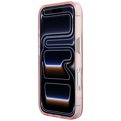 Cover til Apple iPhone 18 Pro Max / 17 Pro Max, Karl Lagerfeld, IML Big Signature Resin Logo Metal Frame, Pink