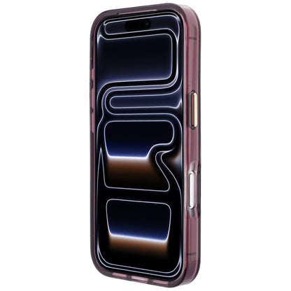 Cover til Apple iPhone 18 Pro Max / 17 Pro Max, Karl Lagerfeld, IML Big Signature Resin Logo Metal Frame, Vinrød