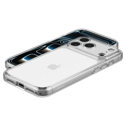 Cover til Apple iPhone 18 Pro Max / 17 Pro Max, Spigen, Ultra Hybrid, Transparent ACS12116