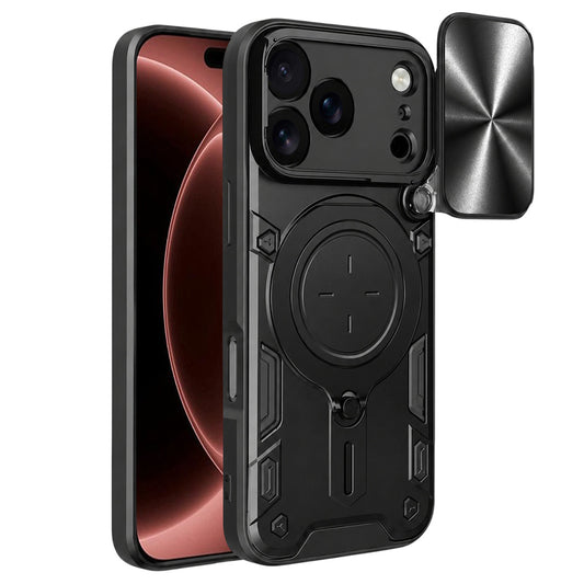 Cover til Apple iPhone 18 Pro Max / 17 Pro Max, Techsuit, CamGuard Pro, Sort