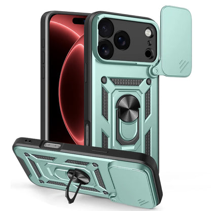 Cover til Apple iPhone 18 Pro Max / 17 Pro Max, Techsuit, CamShield, Grøn