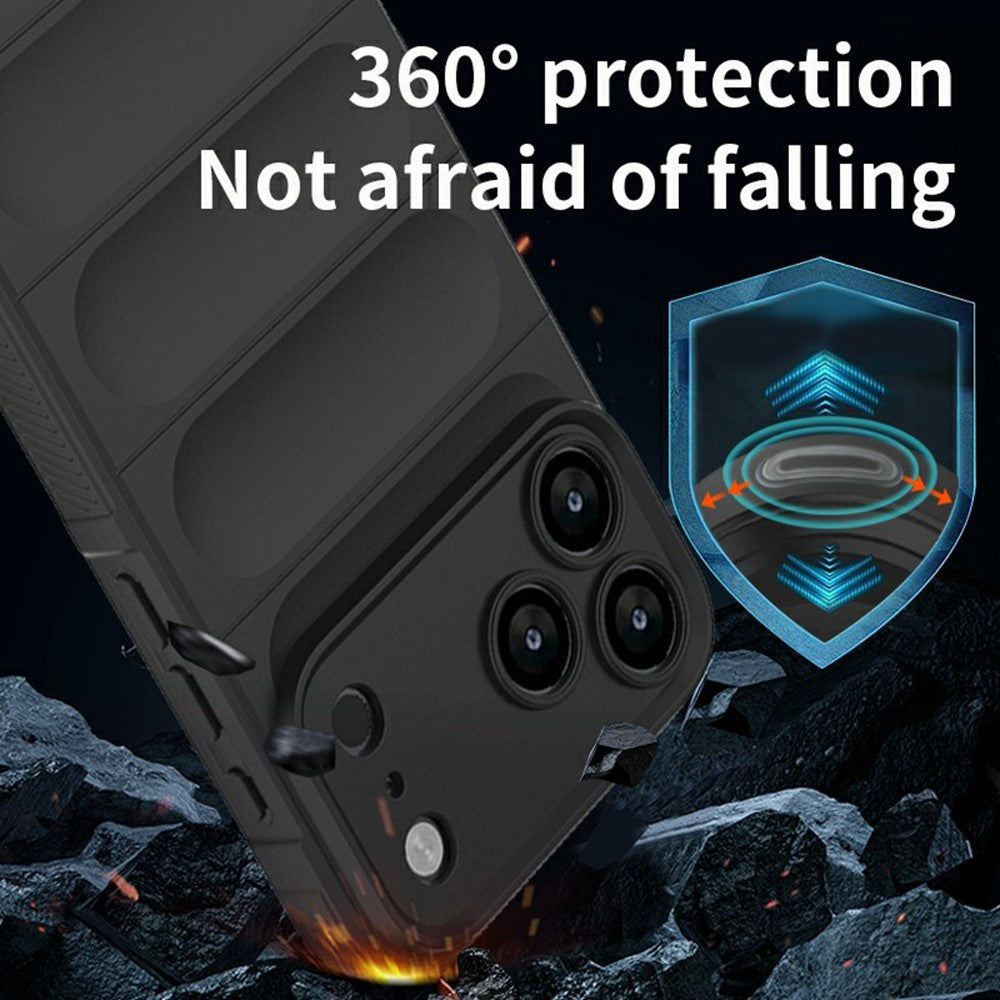 Cover til Apple iPhone 18 Pro Max / 17 Pro Max, Techsuit, Magic Shield, Sort