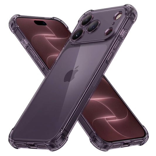 Cover til Apple iPhone 18 Pro Max / 17 Pro Max, Techsuit, Stødsikker Klar, Røgfarvet
