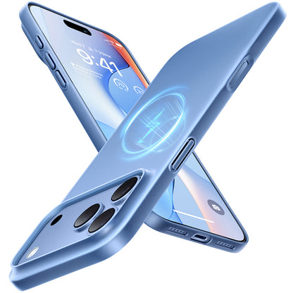 MagSafe-etui til Apple iPhone 18 Pro Max / 17 Pro Max, Torras, OriginFit, Blå
