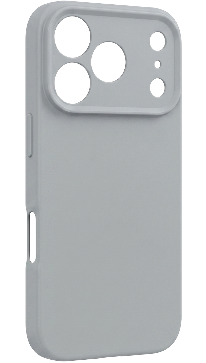 Cover til Apple iPhone 17 Pro, OEM, silikone, grå
