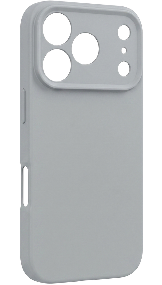 Cover til Apple iPhone 17 Pro Max, OEM, silikone, grå