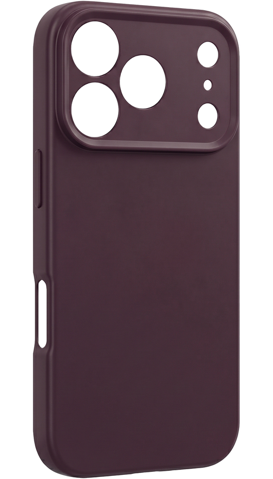 Cover til Apple iPhone 18 Pro / 17 Pro, OEM, Silikone, Vinrød